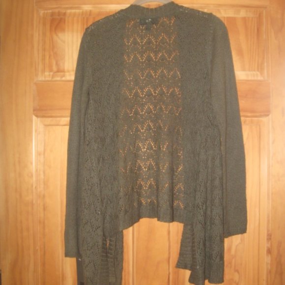 Mossimo Green Cardigan - Picture 2 of 2